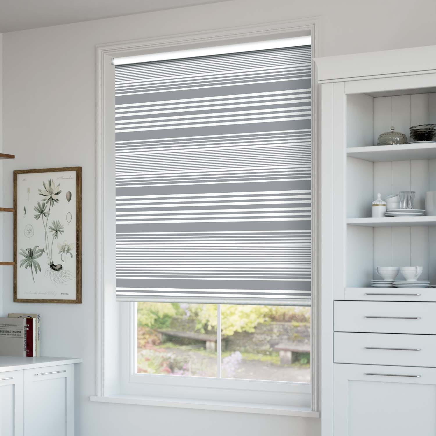 Express Seaside Blockout Pearl Roller Blind 