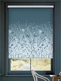 September Meadow Smoke Blue Roller Blind thumbnail image