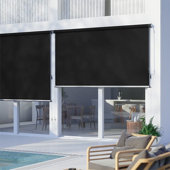 Shade IT Black Wire Guide Blind | Blinds Online™