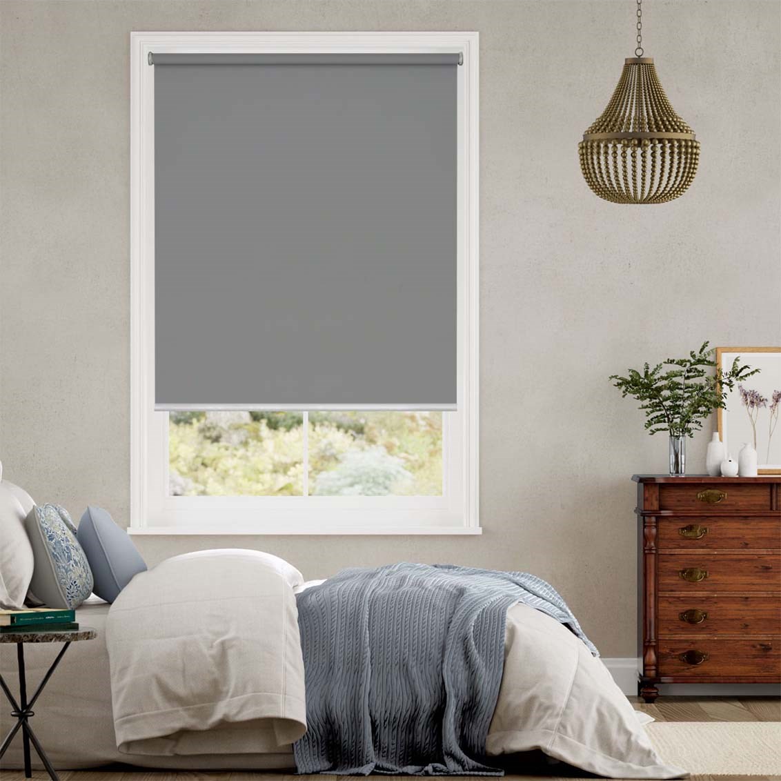 Galaxy Blockout Shale Roller Blind