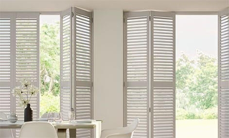 Sherbrooke Gentle Grey Shutter Blinds Plantation Shutters thumbnail image