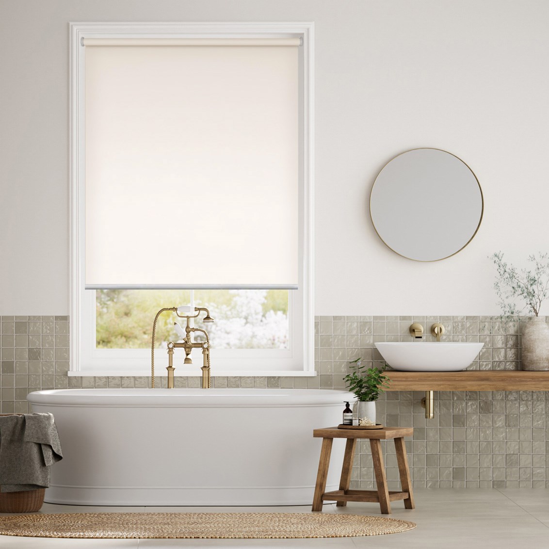 Express Sofia Blockout Mist Roller Blind