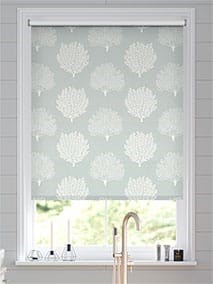 Splash Blockout Coraline Powder Blue Roller Blind thumbnail image