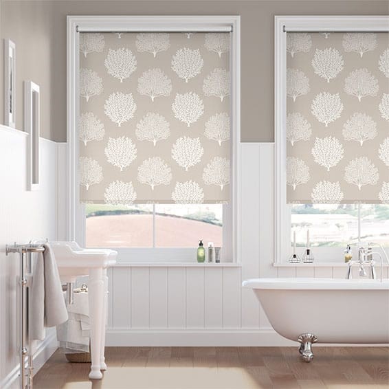 Splash Blockout Coraline Stone Roller Blind