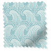 Splash Ride The Wave Aqua Roller Blind swatch image