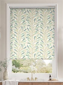 Splash Blockout Sea Kelp Aqua Roller Blind thumbnail image