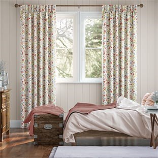 Spring Floral Pink Curtains thumbnail image