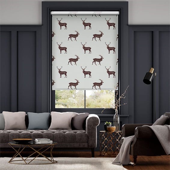 Deer Moonstone Roller Blind