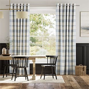 Stamford Cornflower Blue Curtains thumbnail image