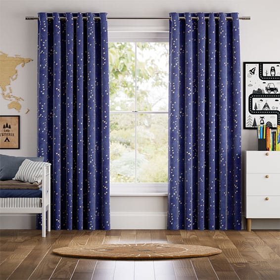 Star Gazing Night Sky Curtains