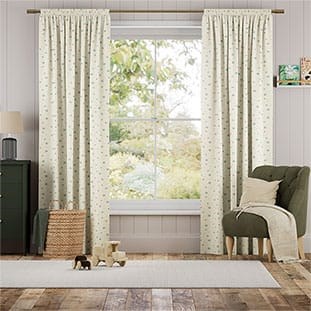 Starry Skies Duck Egg Curtains thumbnail image