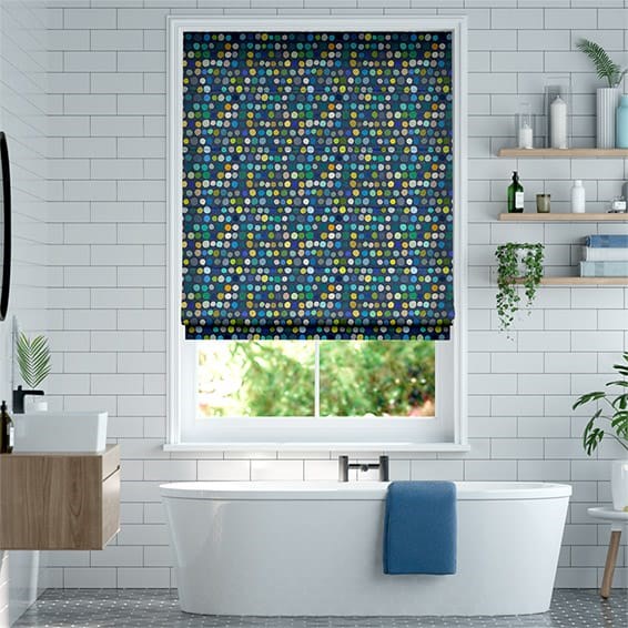 Studio Spot Winter Roman Blind