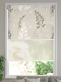 Double Roller Summer Meadow Stone Double Roller Blind thumbnail image