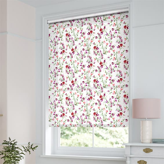 Sweet Pea Pink Roller Blind | Blinds Online™