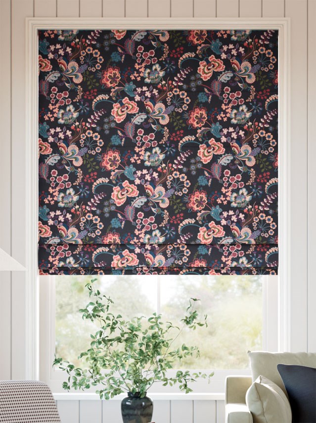 Symphony Hickory Roman Blind thumbnail image