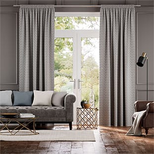 Theone Black & Silver Curtains thumbnail image