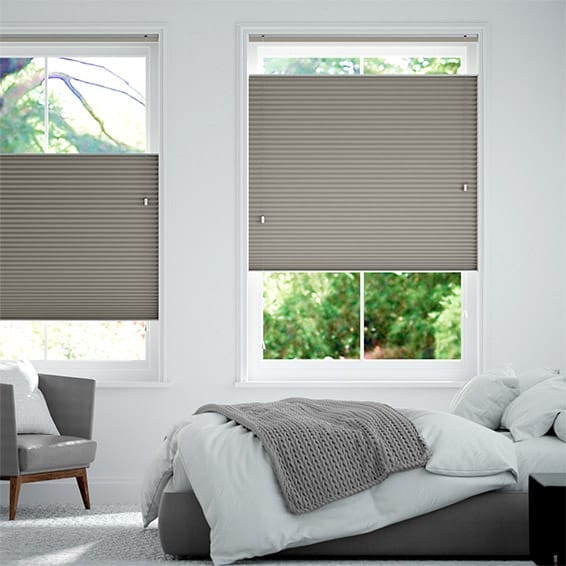 ThermalShade Palladian Grey Top Down/Bottom Up Pleated Blind