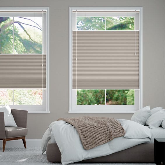 ThermalShade Truffle Top Down/Bottom Up Pleated Blind