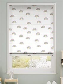 Tiny Rainbows Candy Roman Blind thumbnail image