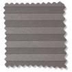 Total Blockout Thermal Carbon Grey Pleated Blind sample image