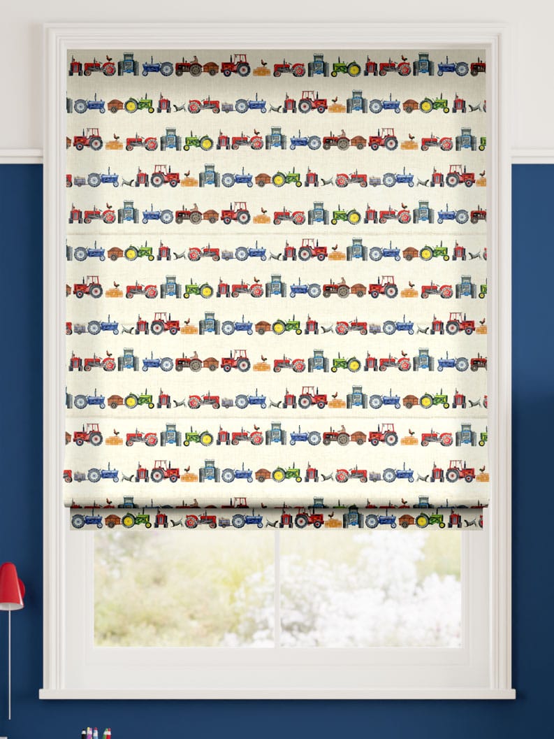 Tractors Multi Roman Blind thumbnail image