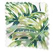 Tropical Leaves Palm Roller Blind swatch image