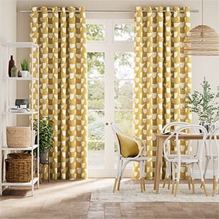 Tweet Tweet Mustard Curtains thumbnail image