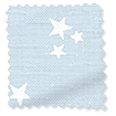 Twinkling Stars Blockout Baby Blue Roller Blind swatch image