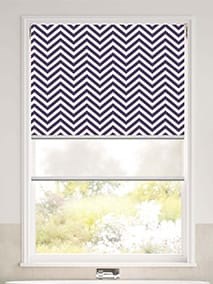 Express Twist2Fit Double Roller Deep Indigo Double Roller Blind thumbnail image