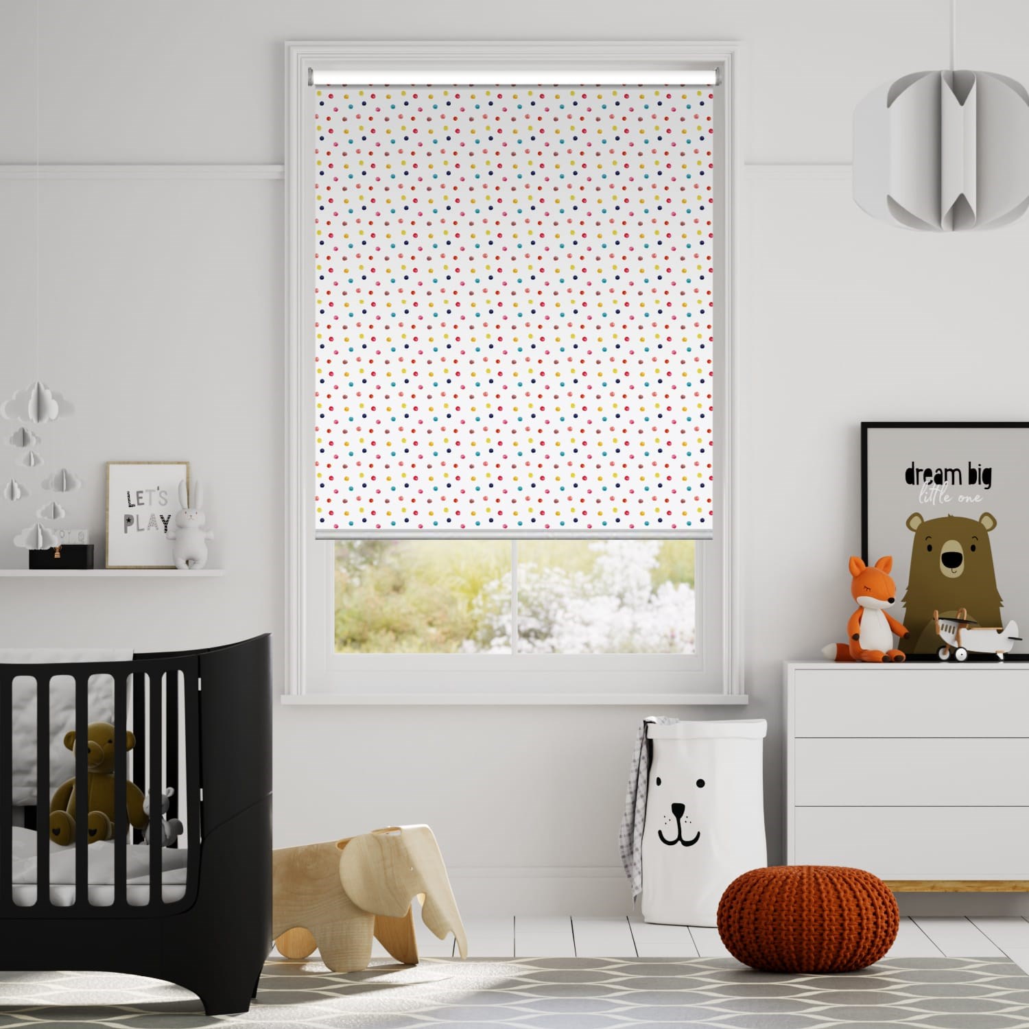 Express Twist2Fit Blockout Rainbow Roller Blind