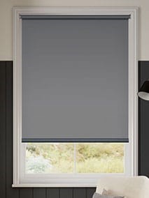 Twist2Fit Titan Blockout Harbour Grey Roller Blind thumbnail image