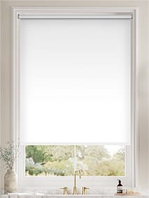 Twist2Fit Voyage Blockout Ice White Roller Blind thumbnail image