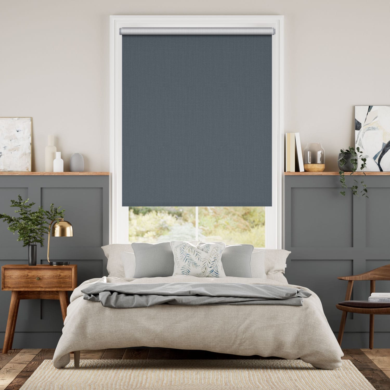 Twist2Fit Choices Averley Denim Roller Blind