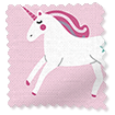 Unicorn Dreams Blockout Pink Roller Blind swatch image