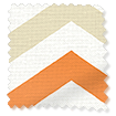 Vector Border Tangerine Roller Blind swatch image