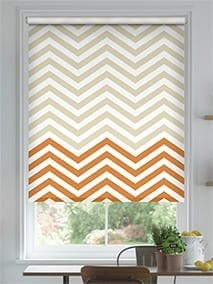 Vector Border Tangerine Roller Blind thumbnail image