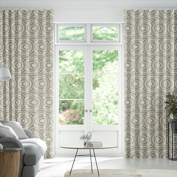 S-Fold Cadencia Truffle Curtains