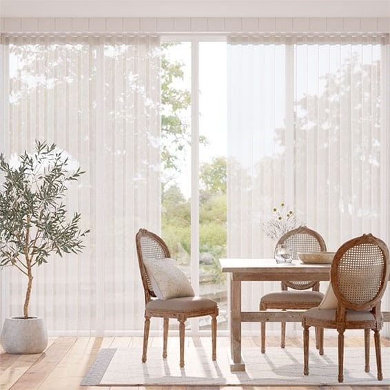 S-Fold Cirrus Sheer Bright White Curtains