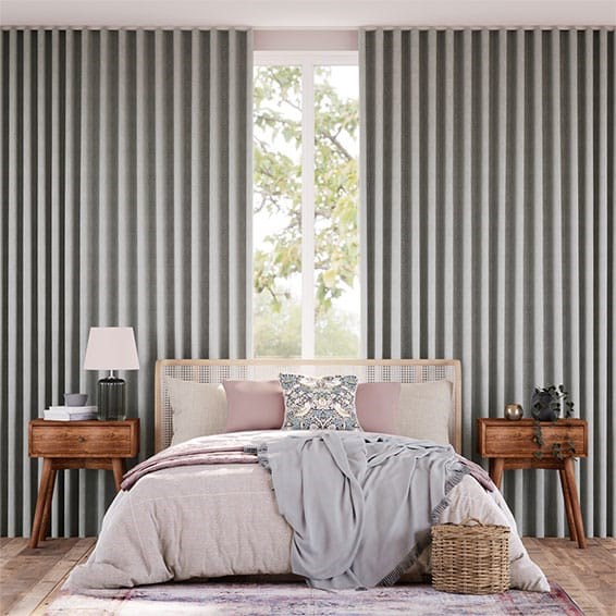 S-Fold Waycroft Grey Curtains