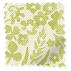 Choices Wildflower Walks Green Roller Blind swatch image