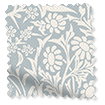 William Morris Blackthorn Blue Grey Curtains swatch image