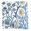 William Morris Blackthorn China Blue Curtains swatch image