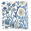 William Morris Blackthorn China Blue Roman Blind swatch image