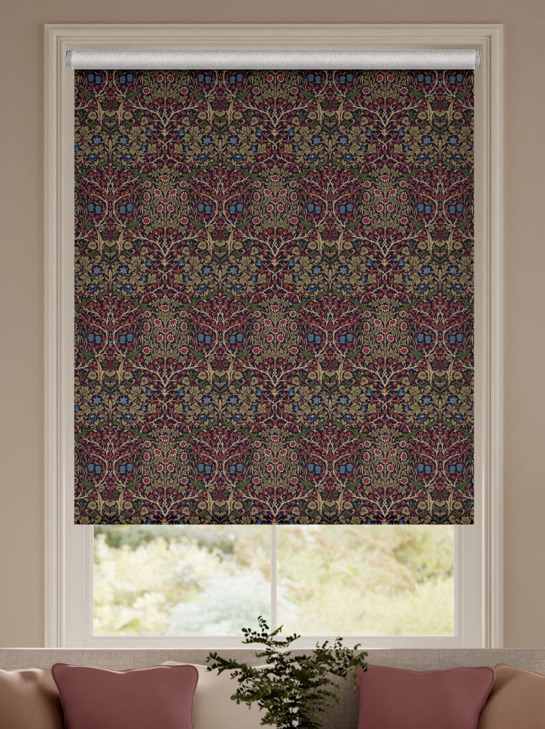 William Morris Blackthorn Damson Roller Blind thumbnail image