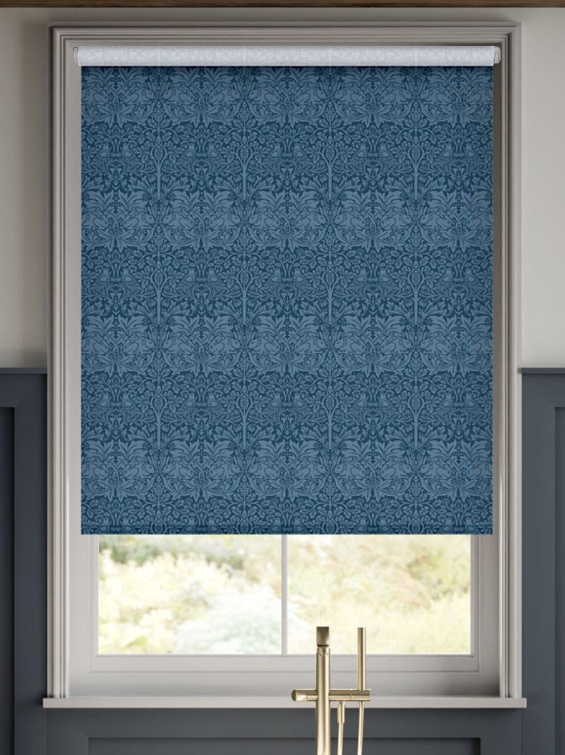 William Morris Brother Rabbit Aegean Roller Blind thumbnail image