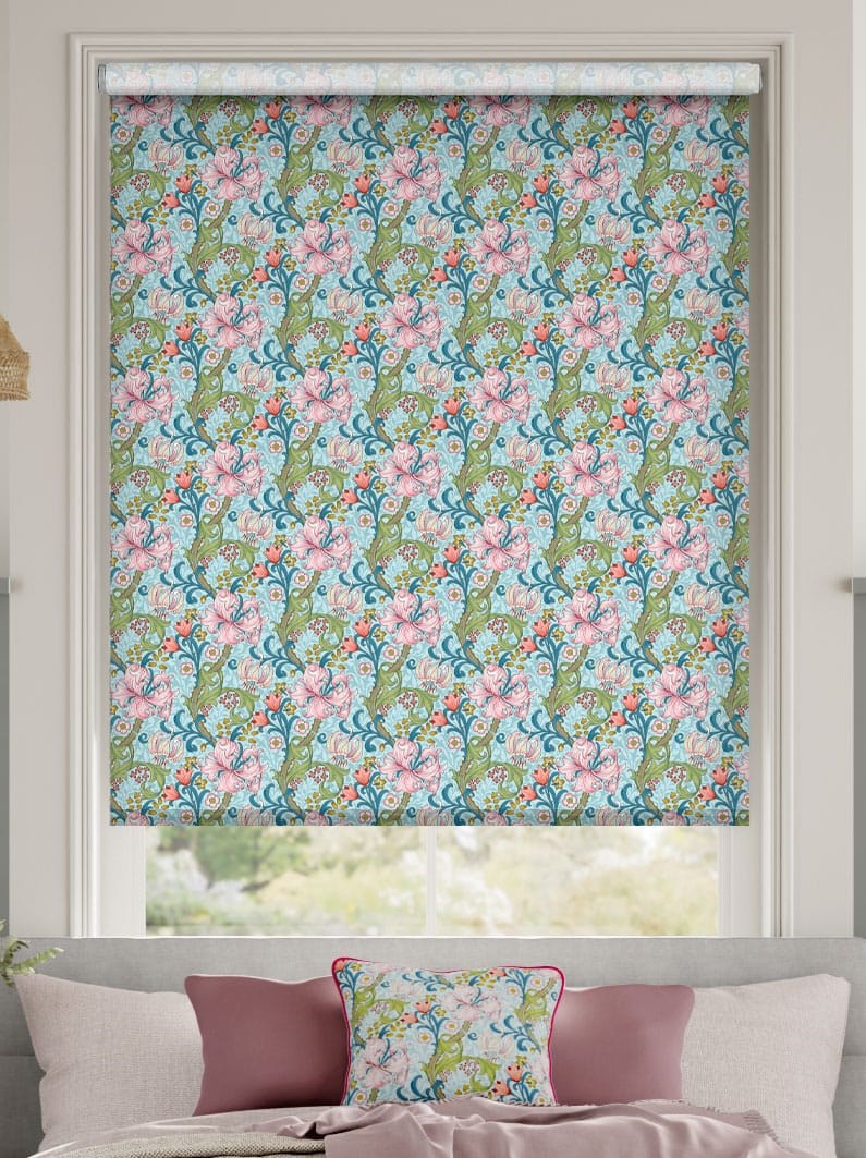 William Morris Golden Lily Fantasy Roller Blind thumbnail image