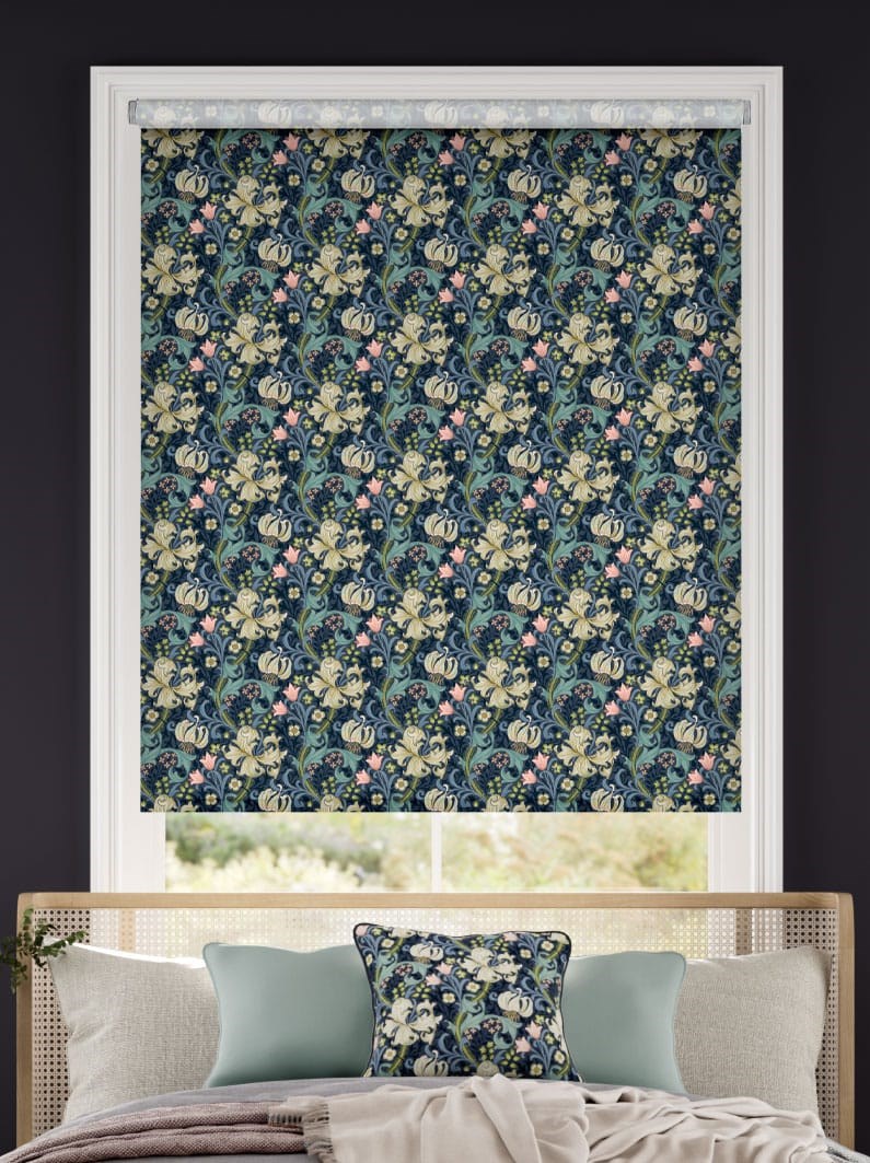 William Morris Golden Lily Twilight Roller Blind thumbnail image