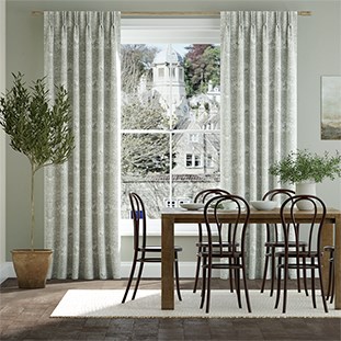 William Morris Honeysuckle and Tulip Natural Grey Curtains thumbnail image