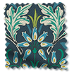 William Morris Hyacinth Emerald Curtains swatch image
