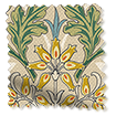 William Morris Hyacinth Natural Curtains swatch image